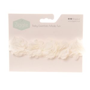 White flower Headband
