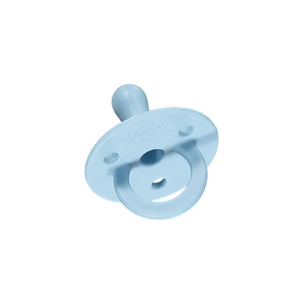 Nibbling Silicone Soother Size 1: Sky
