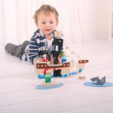 BIGJIGS | Mini Pirate Playset