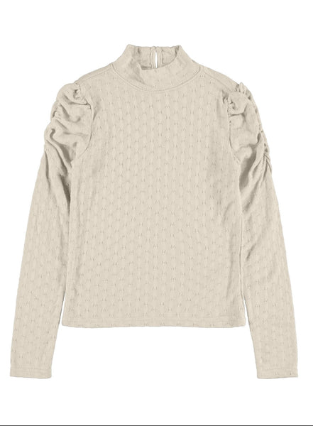 NAME IT |Kid Girl Relefon Turtle Neck Top