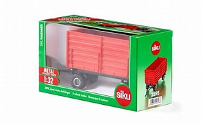 SIKU 2898- 4 WHEEL TRAILER  SCALE 1:32