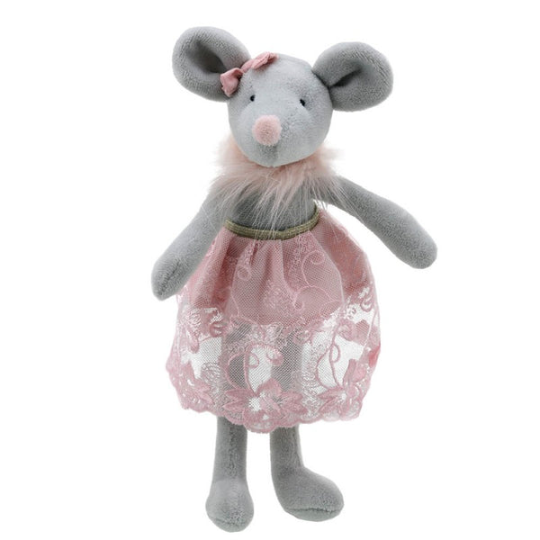 WILBERRY DANCERS- PINK MOUSE IN SKIRT.