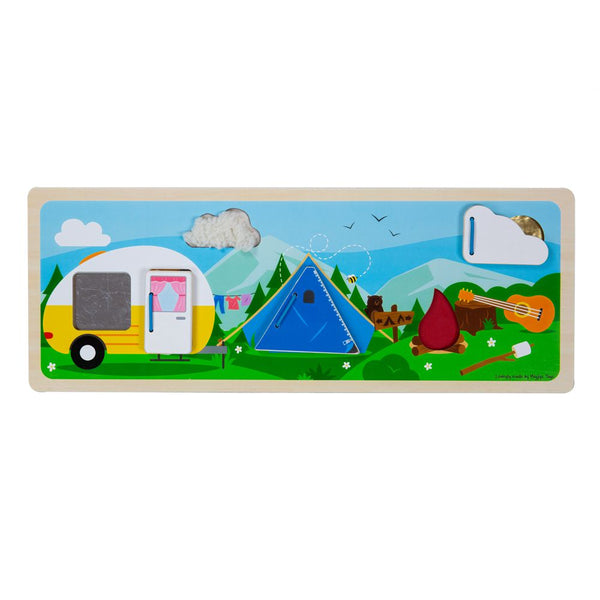 BIGJIGS | Camping Sensory Board