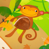 IN THE JUNGLE SENSORY BOARD