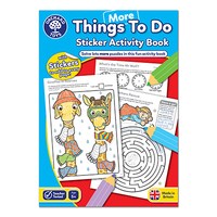 THINGS TO DO STICKER & COLOURING ACTIVITY BOOK