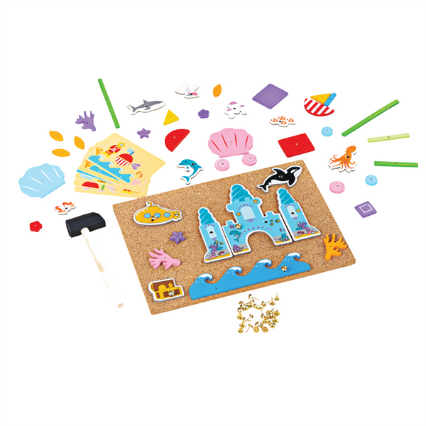 BIGJIGS | Deluxe Under The Sea Pin-A-Shape