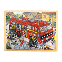 BIGJIGS | 24pc TRAY PUZZLE- FIRE ENGINE