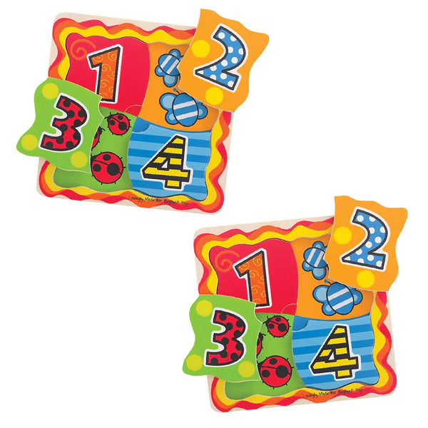 NUMBERS LIFT-OUT PUZZLE - 10MONTHS