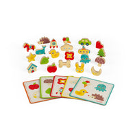 MEMORY TOUCH' RECOGNITION GAME (WOOD)
