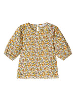 NAME IT | Kid Girl Floral Puff Sleeve Blouse