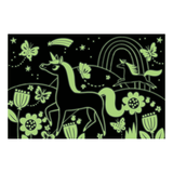 GLOW IN THE DARK PUZZLE- UNICORNS