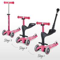 MINI MICRO 3IN1 DELUXE PUSH ALONG SCOOTER Wigwam